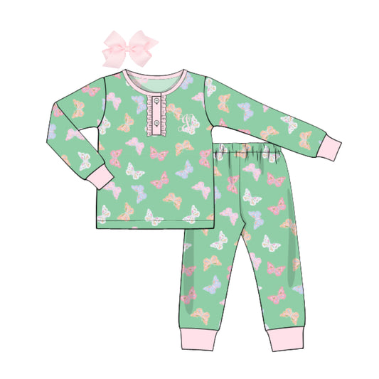 GIRLS BLYTHE BUTTERFLIES 2PC LOUNGEWEAR