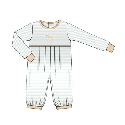 BOYS GOLDEN RETRIEVER ROMPER