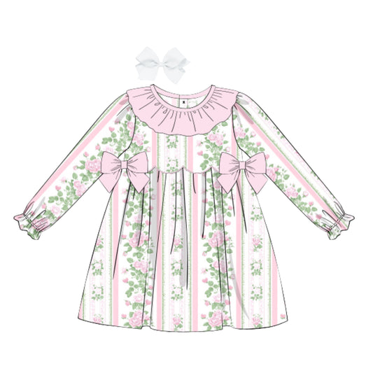 VICTORIAN BLOOMS BOW DRESS