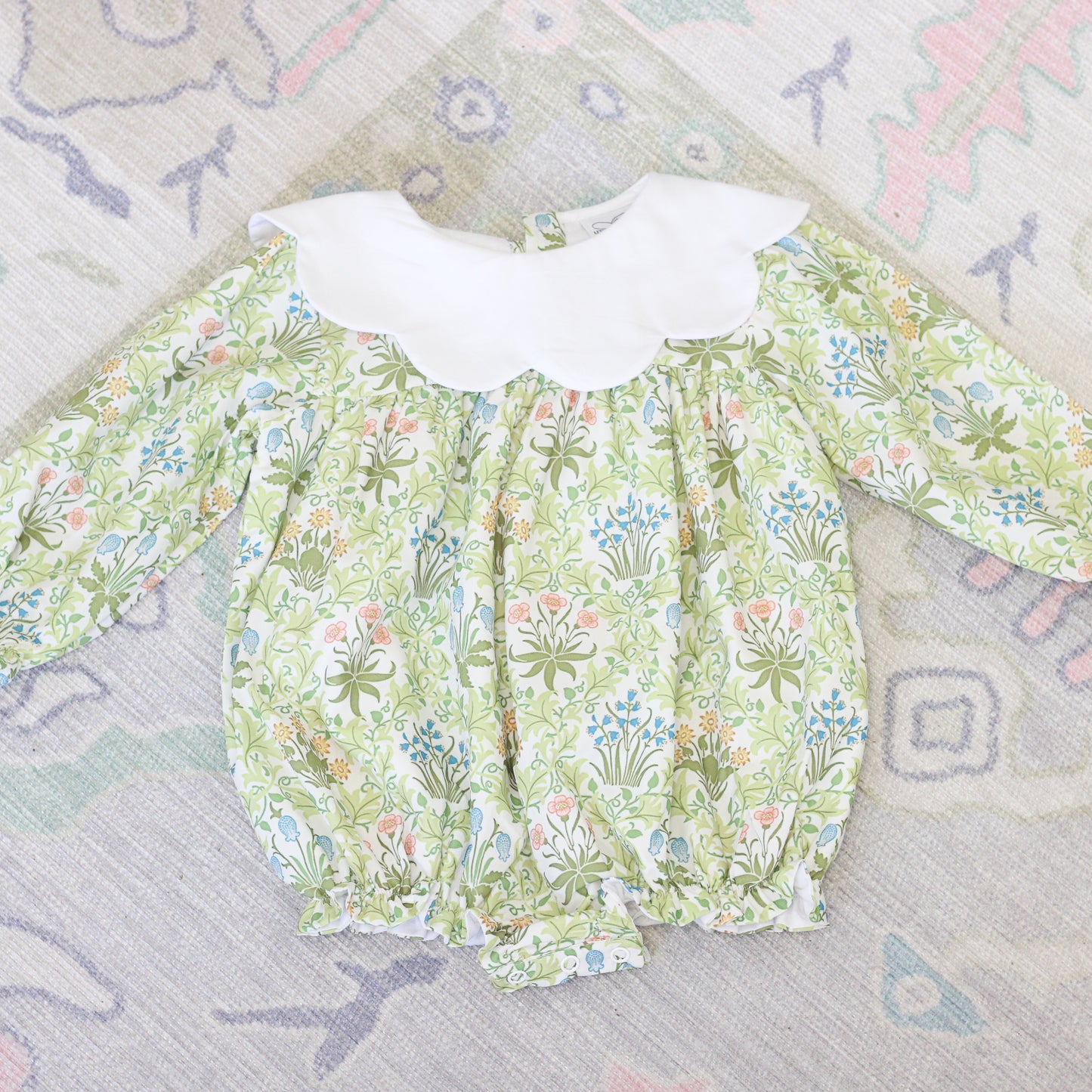 COLETTE TRELLIS SCALLOP COLLAR BUBBLE