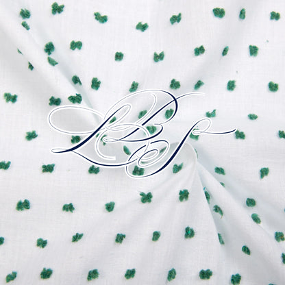 BOYS ST. PATRICKS DAY RIBBON SWISS DOT BUBBLE