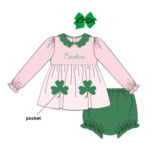 SHAMROCK POCKETS DIAPER SET