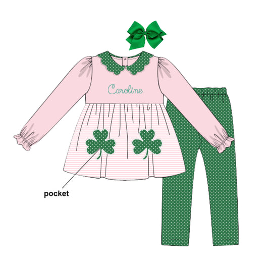 SHAMROCK POCKETS LEGGING SET