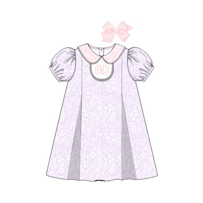 LAVENDER & PINK FLORAL DRESS