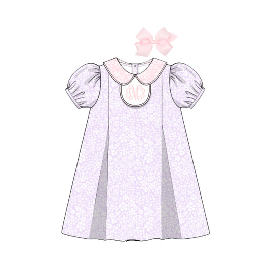 LAVENDER & PINK FLORAL DRESS