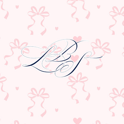 HEARTSTRINGS NAME SMOCKED LOUNGEWEAR