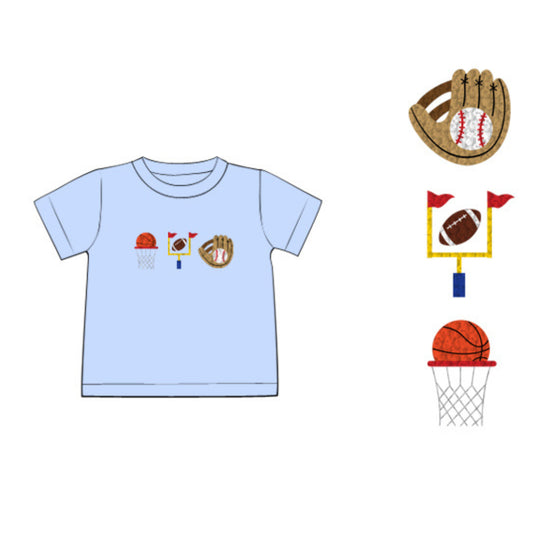 SPORTS FRENCH KNOT SHIRT