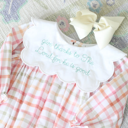 GIRLS GIVE THANKS TO THE LORD BUBBLE