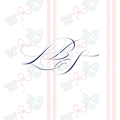 Butterflies & Bows Romper