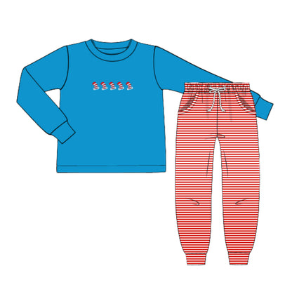 BOYS BULLION STITCH DR. SUESS JOGGER SET