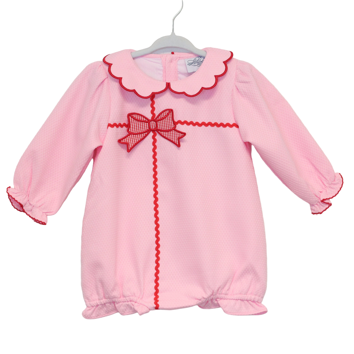 PINK HONEYCOMB GIFT WRAPPED BUBBLE