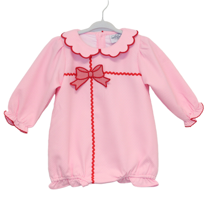 PINK HONEYCOMB GIFT WRAPPED BUBBLE