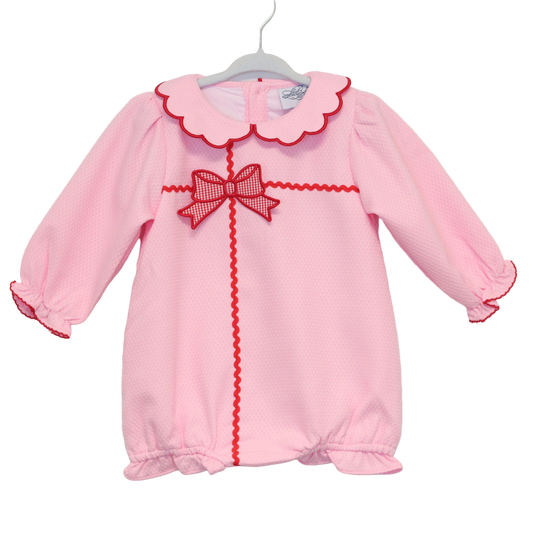 PINK HONEYCOMB GIFT WRAPPED BUBBLE