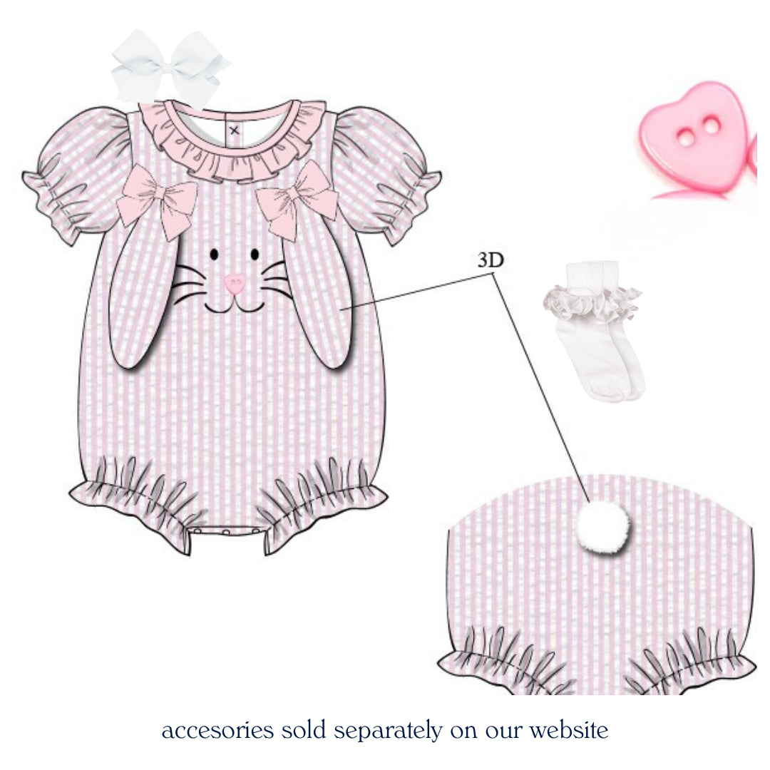 3D BUNNY SEERSUCKER BUBBLE