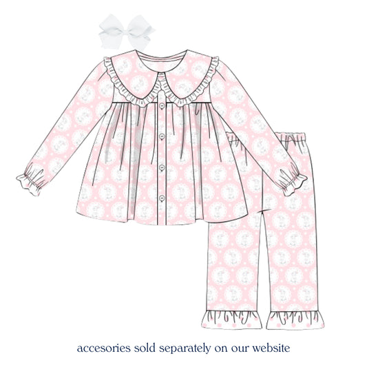 GIRLS EASTER 2PC LOUNGEWEAR