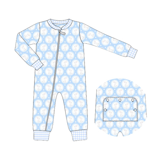 BOYS EASTER ZIP UP LOUNGEWEAR