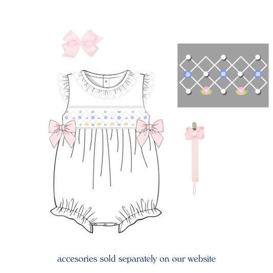 ELOISE SMOCKED BUBBLE