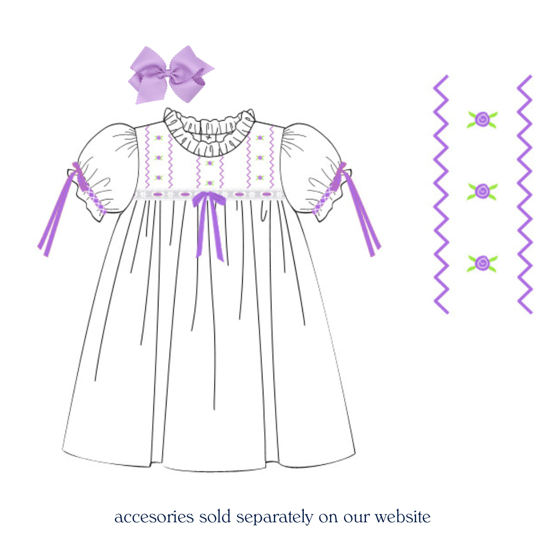 LAVENDER & LACE HEIRLOOM DRESS