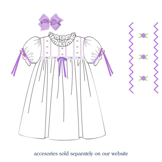 LAVENDER & LACE HEIRLOOM DRESS