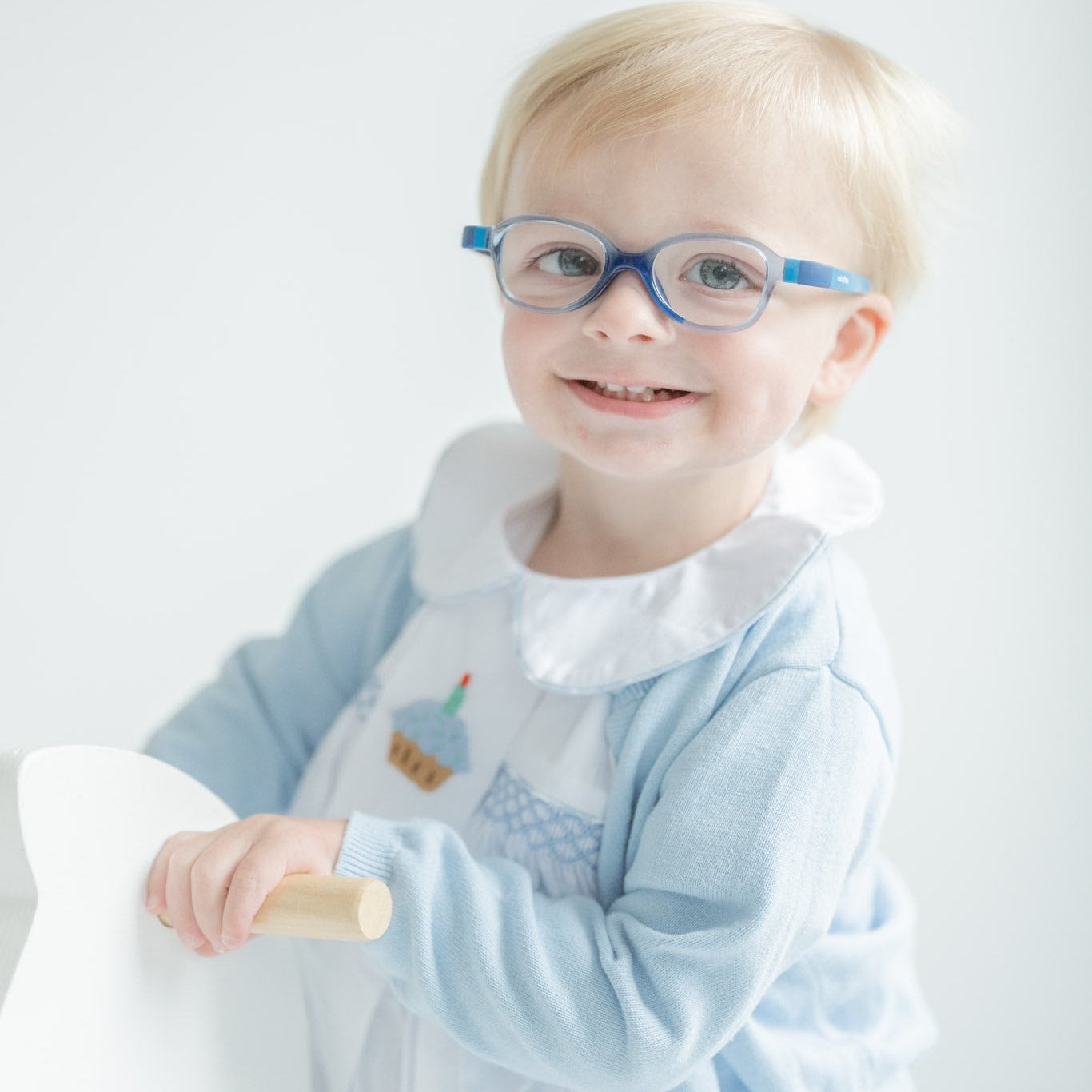 BOYS BIRTHDAY SMOCKED BUBBLE