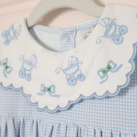 BLUE CARRIAGE & BOWS BIG SISTER DRESS