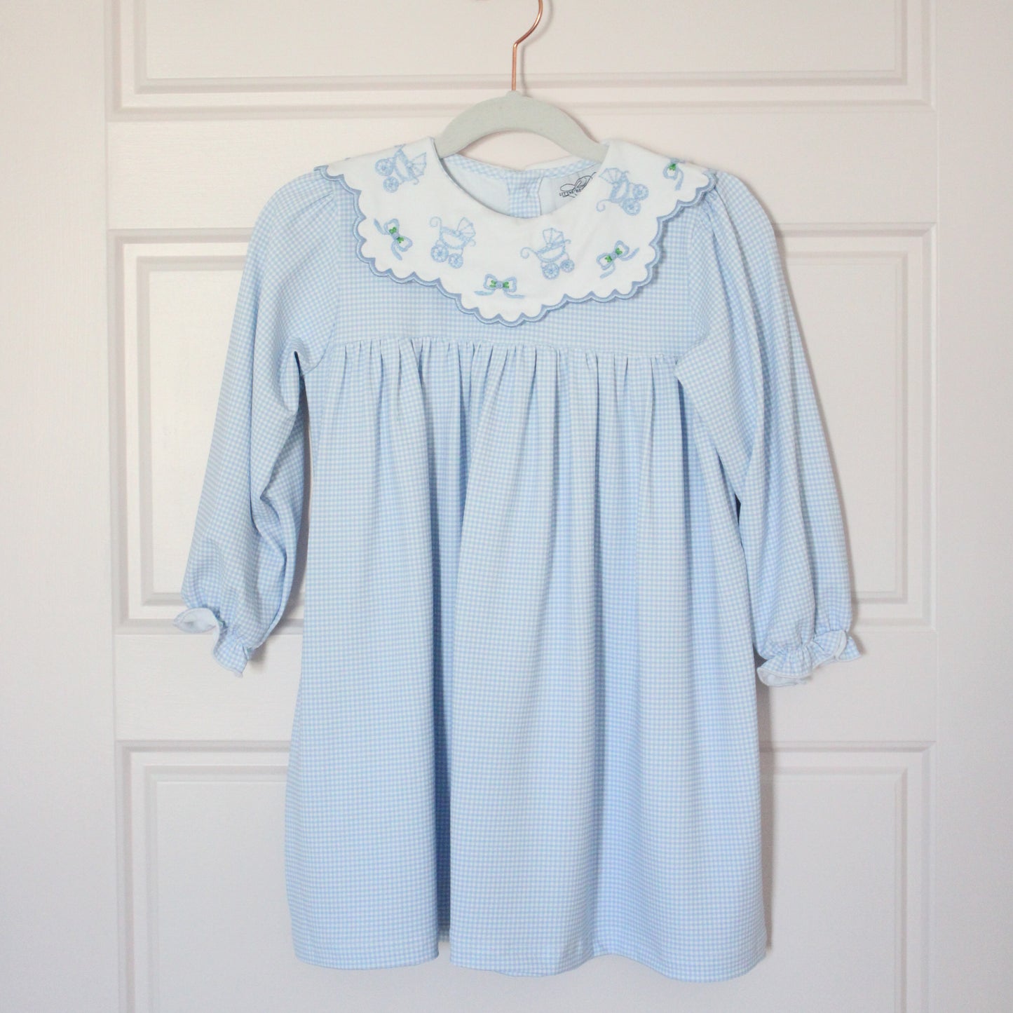 BLUE CARRIAGE & BOWS BIG SISTER DRESS