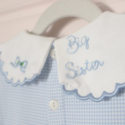 BLUE CARRIAGE & BOWS BIG SISTER BUBBLE