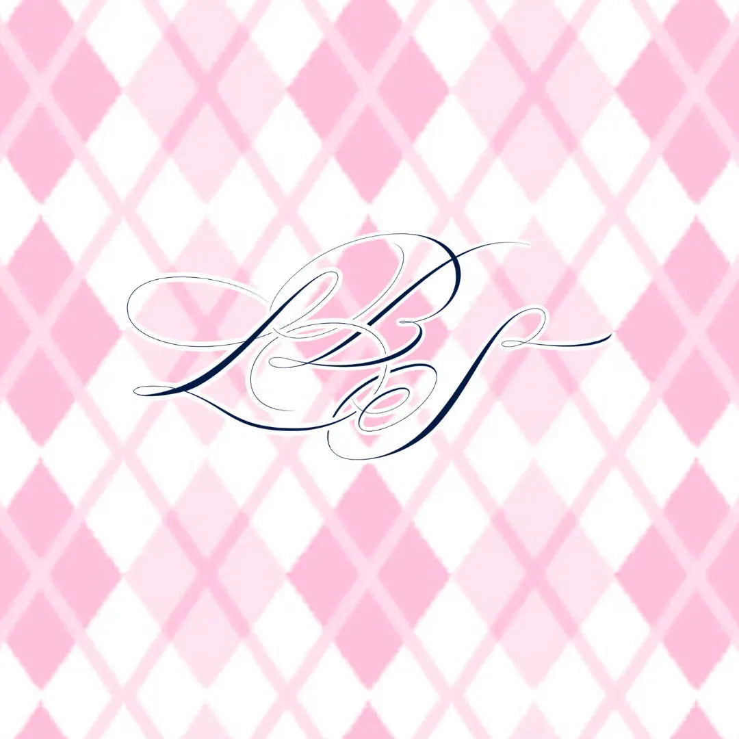 Pink Argyle Skirted Bubble