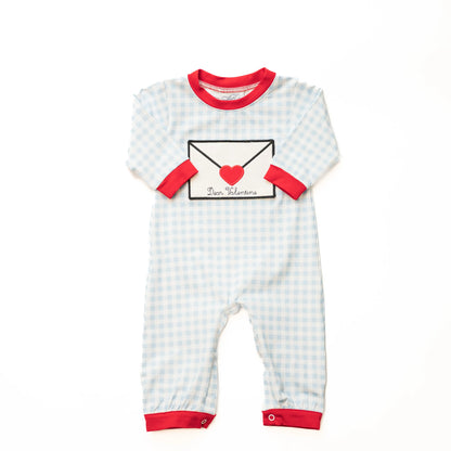 Boys Dear Valentine Romper