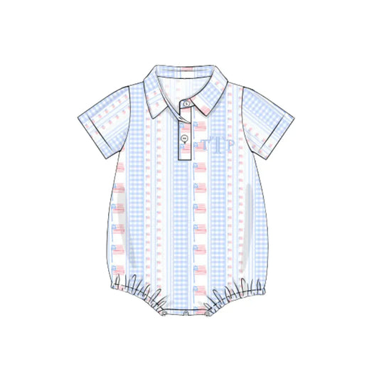 Boys Pastel & Patriotic Bubble
