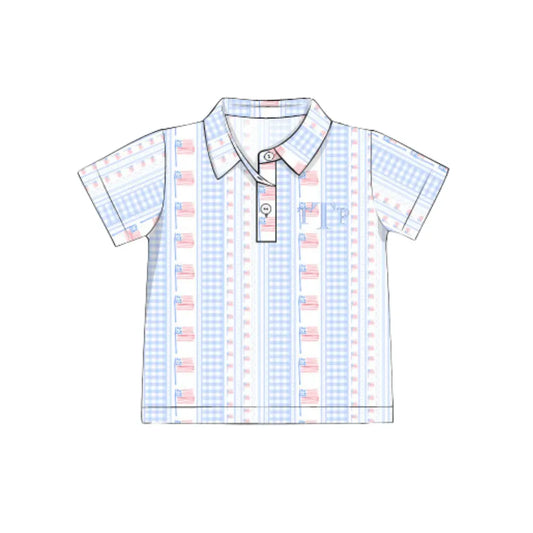Pastel & Patriotic Polo