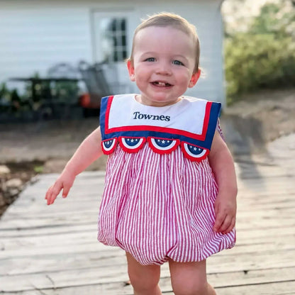 Boys Bunting Bib Bubble