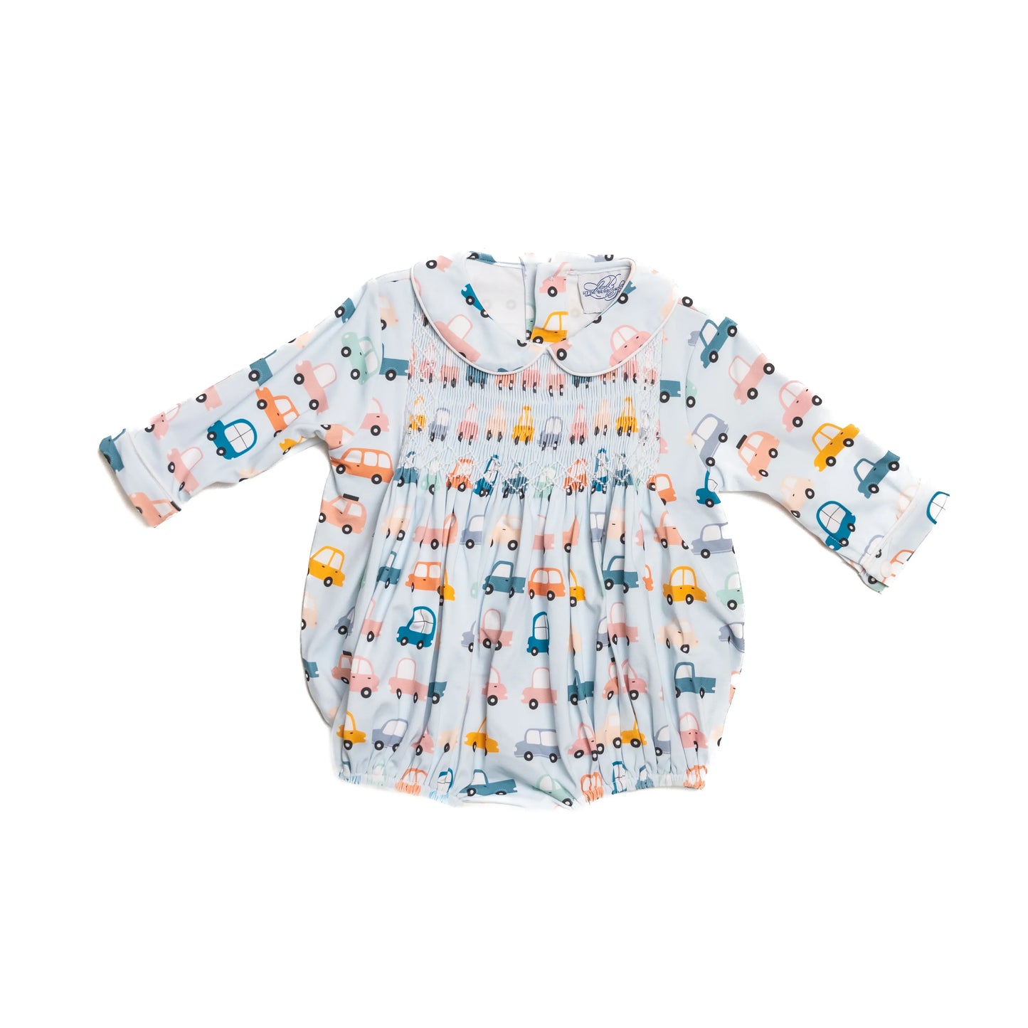 Cals Cars Smocked Bubble