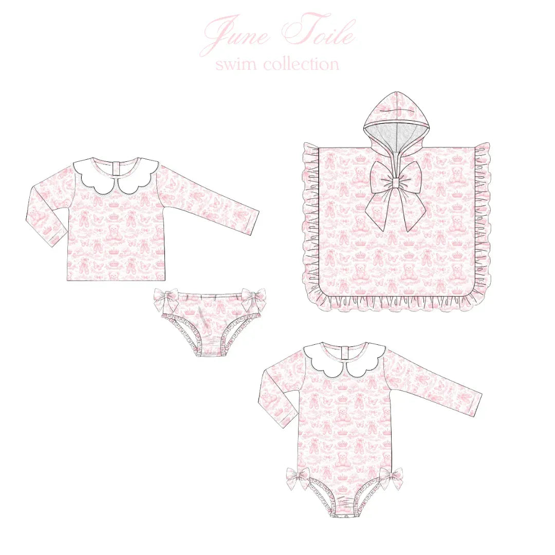 June Toile Cover Up