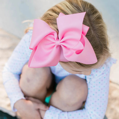 Wee Ones King Classic Grosgrain Hair Bow (Plain Wrap)