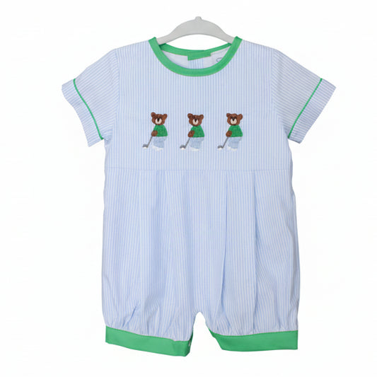 Teddy Bear Golfers Romper