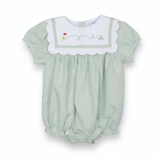 Greenway Scalloped Bib Collar Bubble