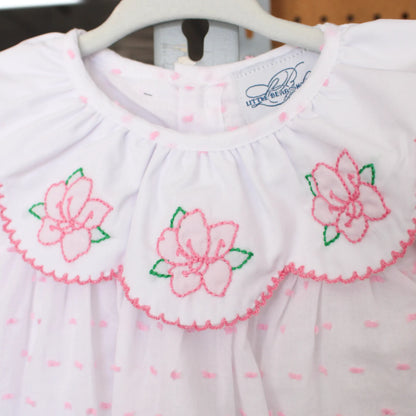 Swiss Dot Azaleas Dress