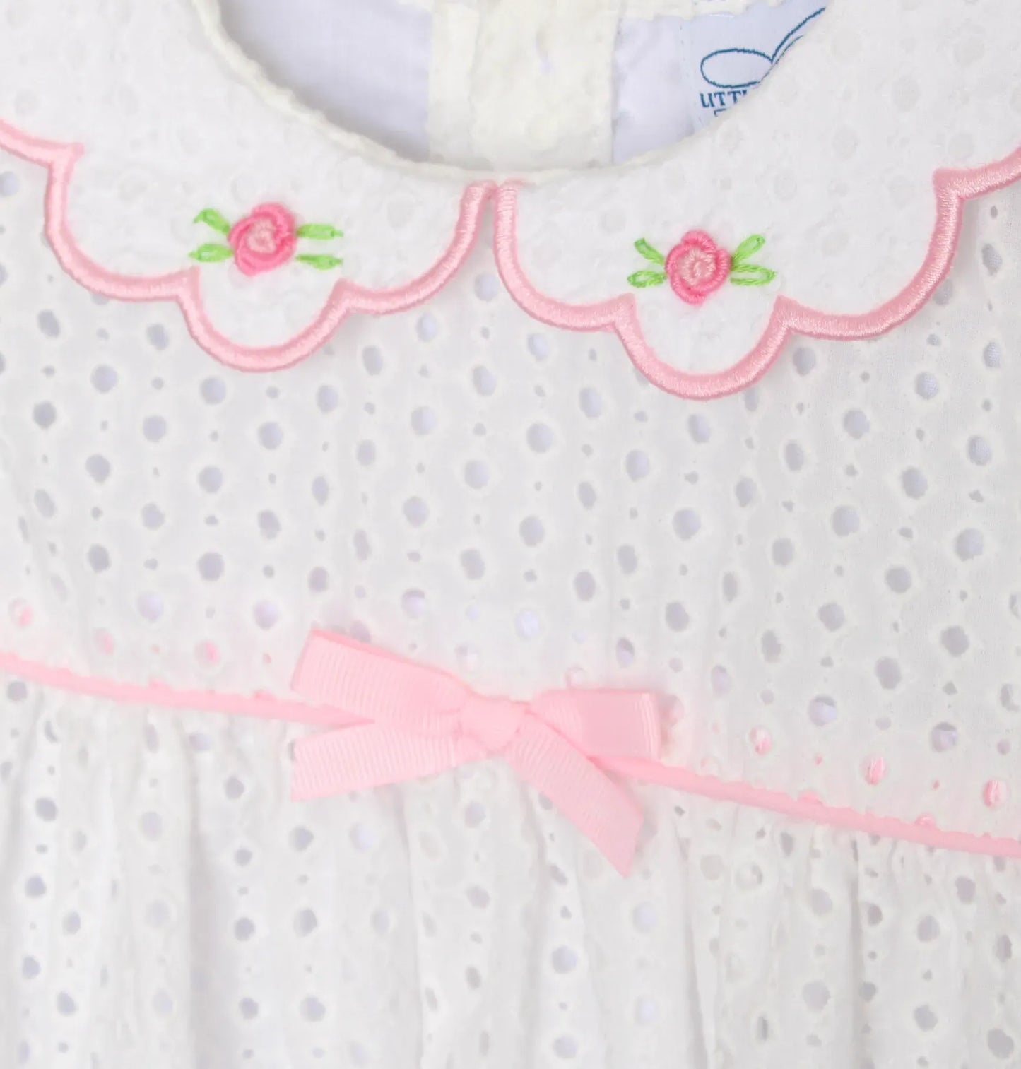 Eyelet Rosette Short Set
