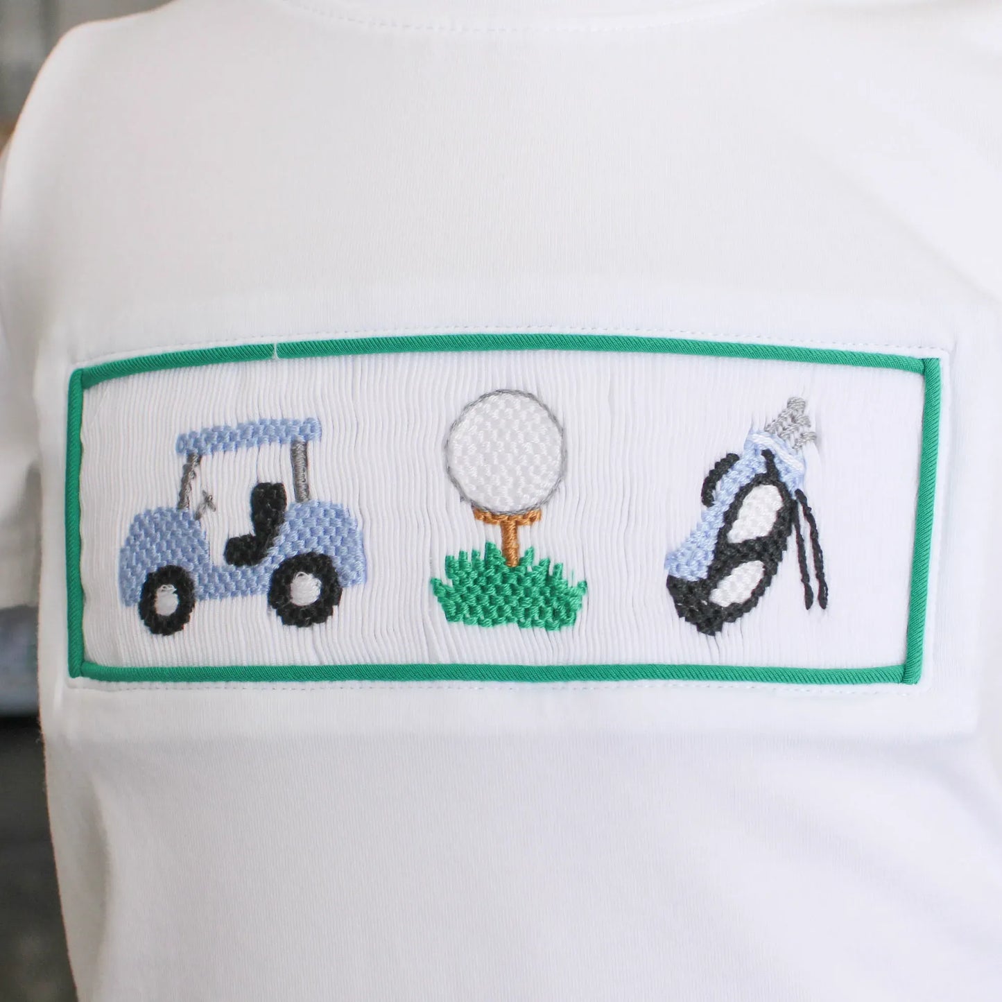 Boys Spring Sunday Smocked Short Set