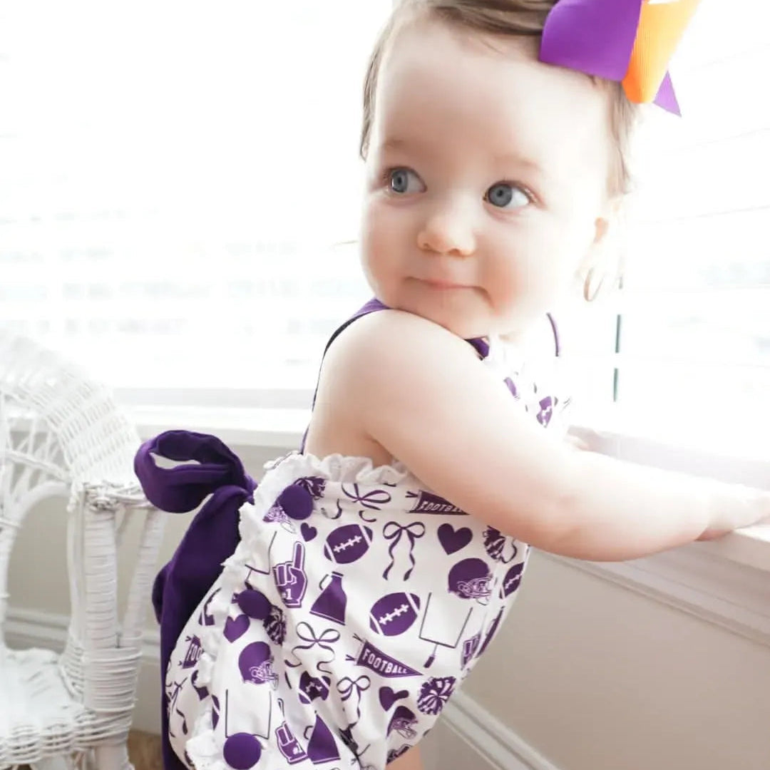 Purple Go Team Sunsuit