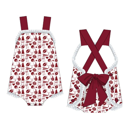Maroon Go Team Sunsuit