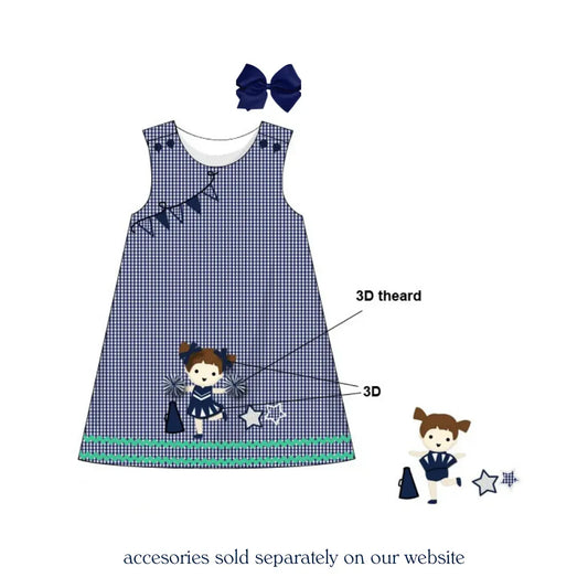 Navy Rah Rah Ree Dress