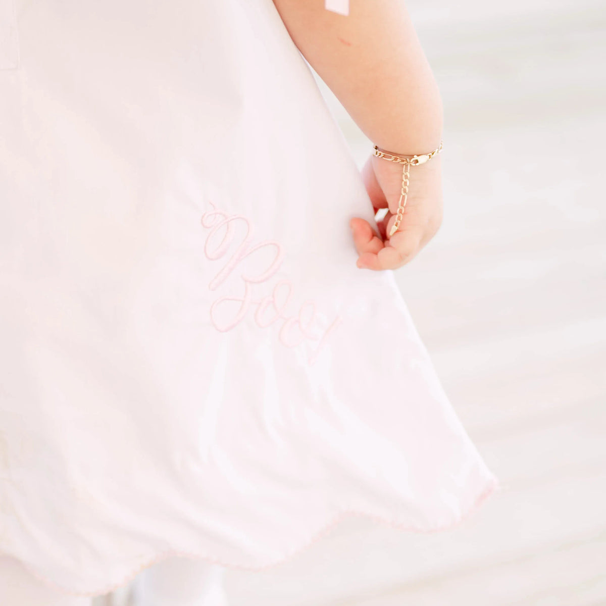 Pink Gingham Ghost Dress
