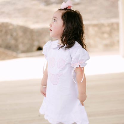 Pink Gingham Ghost Dress