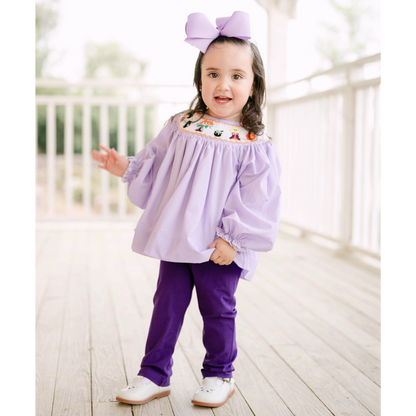 Hocus Pocus Smocked Legging Set