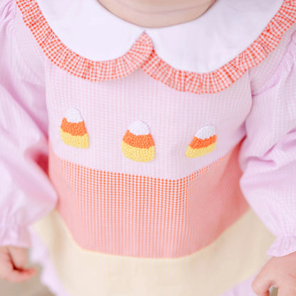 French Knot Candy Corn Legging Set