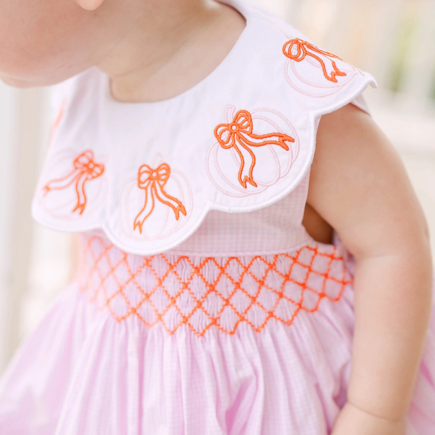 Pumpkin Bows Legging Set