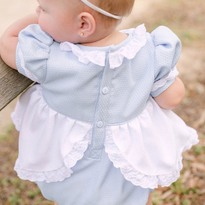 Smocked Princess Honeycomb Bubble