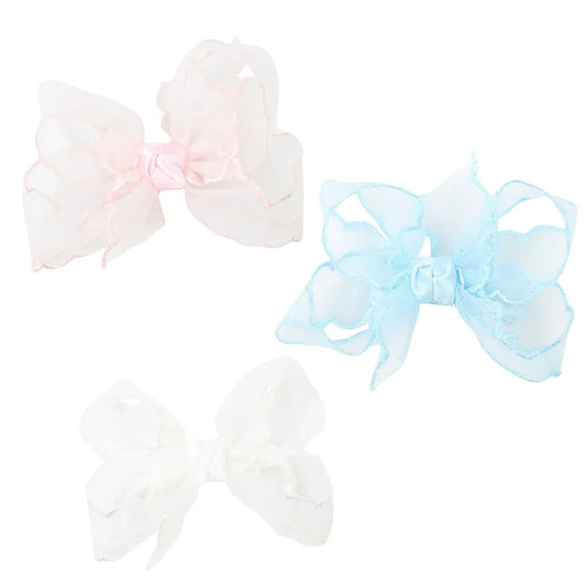 Organza Bow (multiple color and style options)